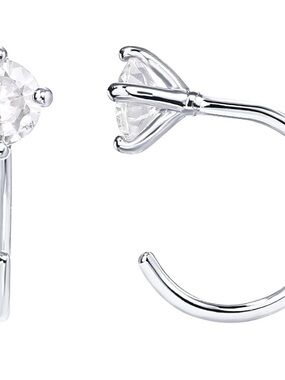 PAVOI 925 Sterling Silver CZ Earrings